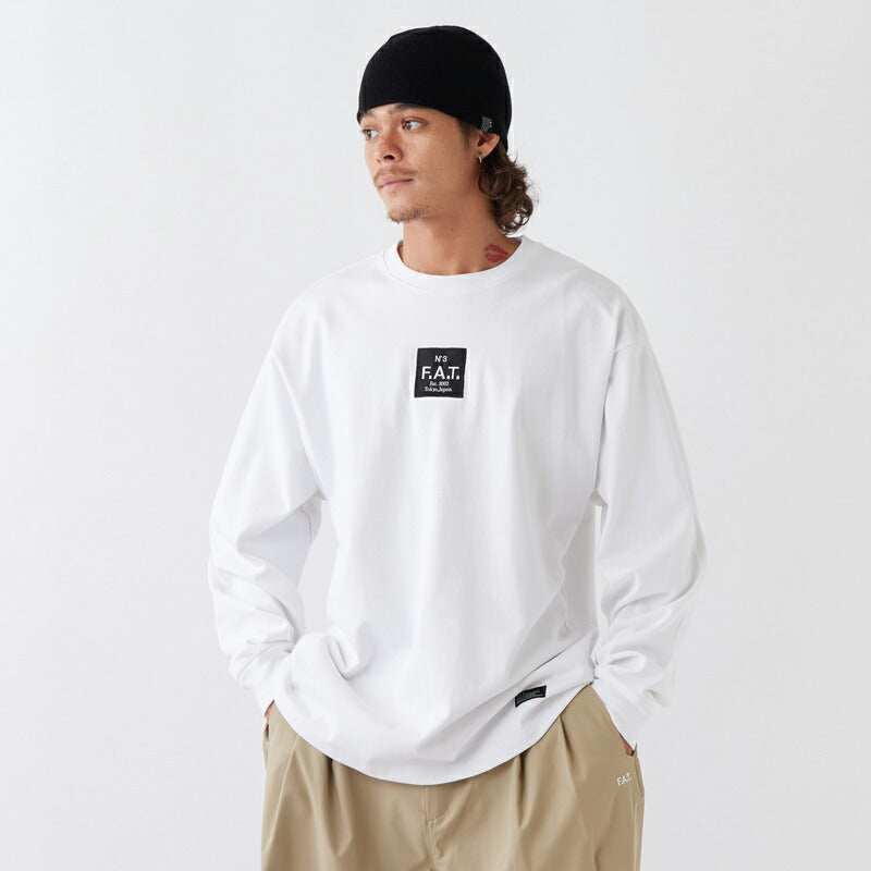 FAT エフエーティー Tシャツ 長袖 ロンT EMBOX L F32610-CT02
