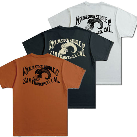 DELUXEWARE デラックスウエア Tシャツ DXTS-2601 SADDLE 半袖 メンズ