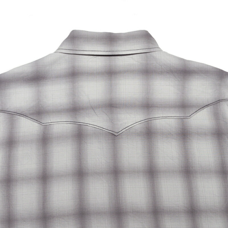シュガーケーン SUGAR CANE シャツ SC29688 OMBRE CHECK L/S WESTERN SHIRT