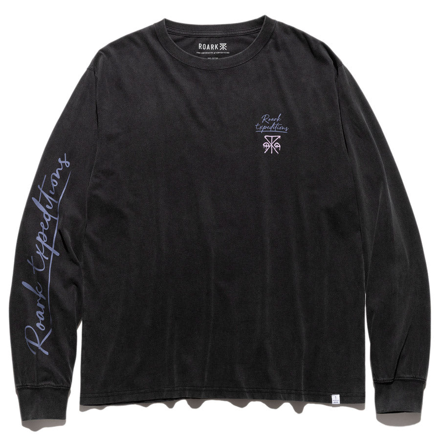 ROARK ロアーク Tシャツ "EXPEDITIONS PHOTO" WELL WORN L/S TEE RLTJ1202 ロンT