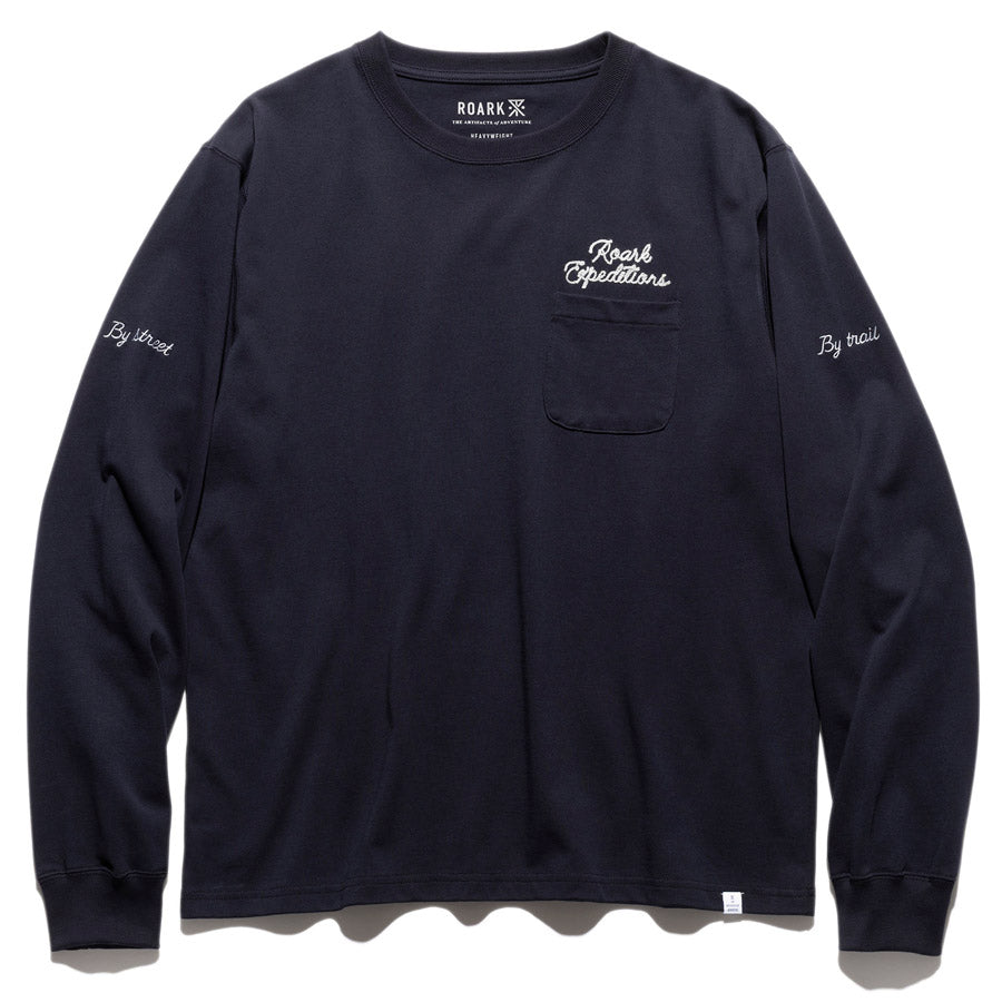 ROARK ロアーク Tシャツ "EXPEDITIONS" 14oz H/W L/S TEE RLTJHW1200 ロンT