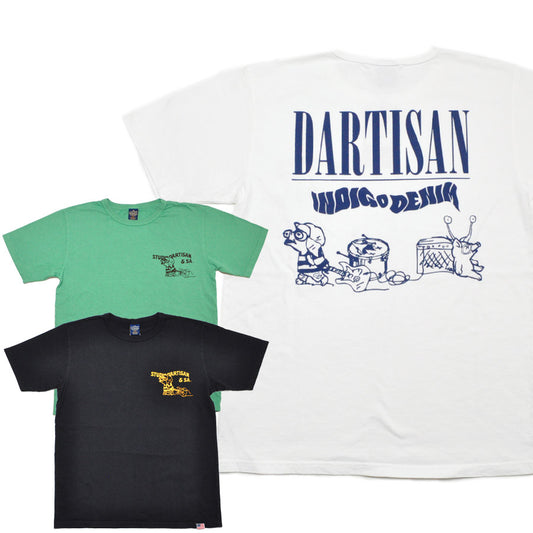 ダルチザン STUDIO D'ARTISAN Tシャツ USプリントTシャツ 8212B