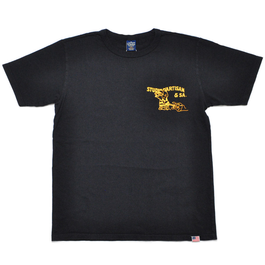 ダルチザン STUDIO D'ARTISAN Tシャツ USプリントTシャツ 8212B