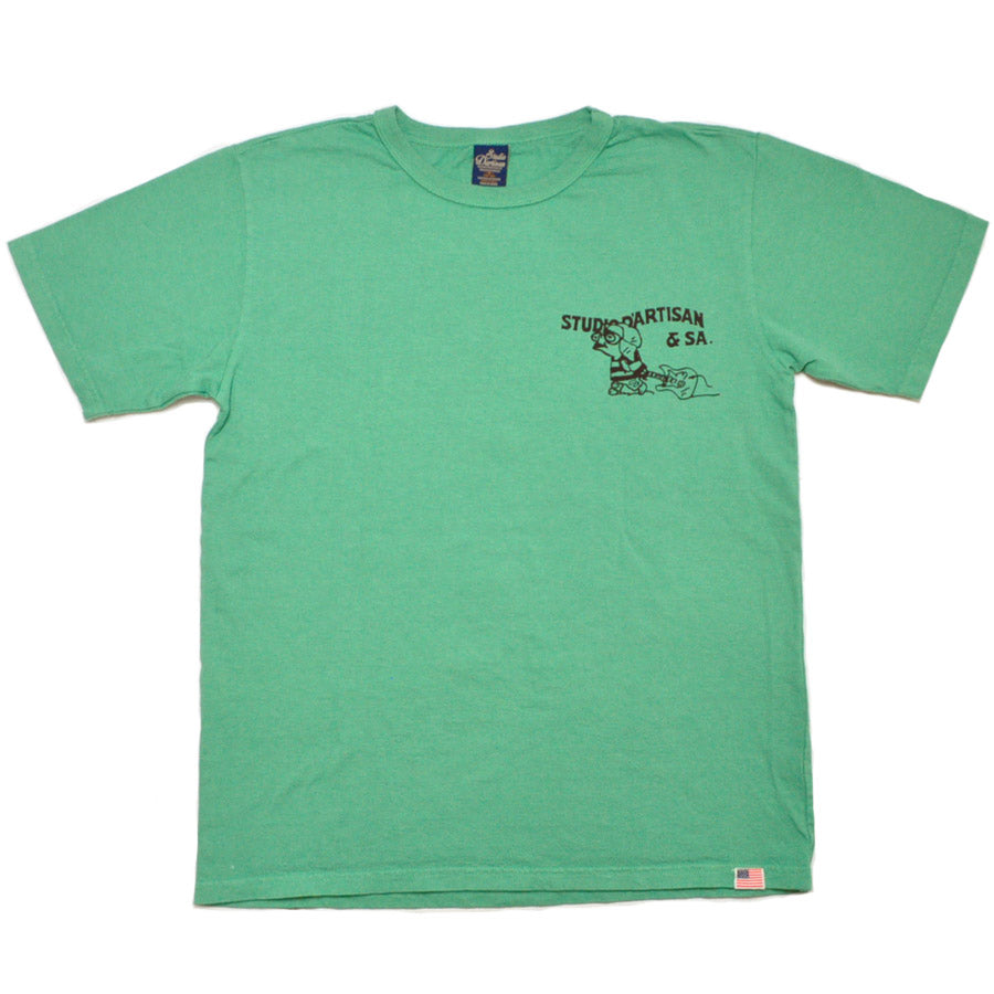 ダルチザン STUDIO D'ARTISAN Tシャツ USプリントTシャツ 8212B