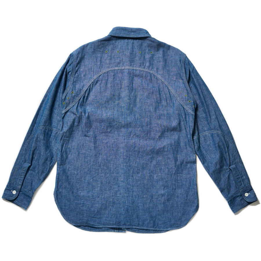 WAREHOUSE ウエアハウス シャツ シャンブレーシャツ Lot 3064 VENTILATION TRIPLE STITCH CHAMBRAY SHIRTS
