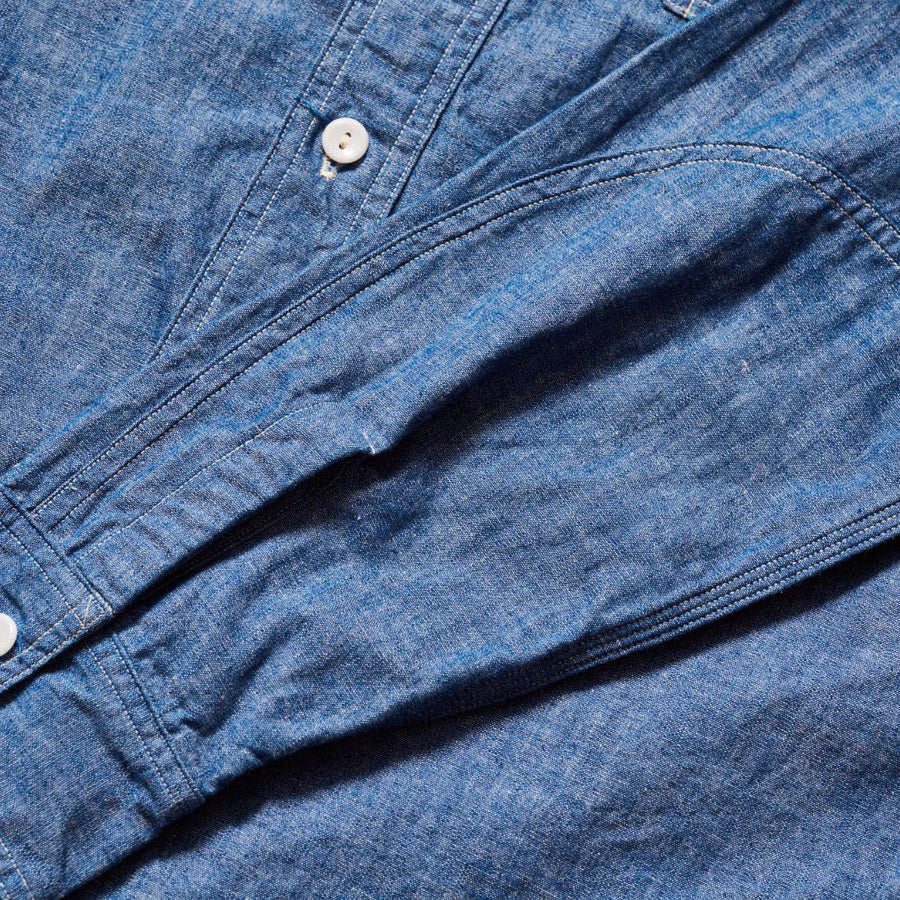 WAREHOUSE ウエアハウス シャツ シャンブレーシャツ Lot 3064 VENTILATION TRIPLE STITCH CHAMBRAY SHIRTS
