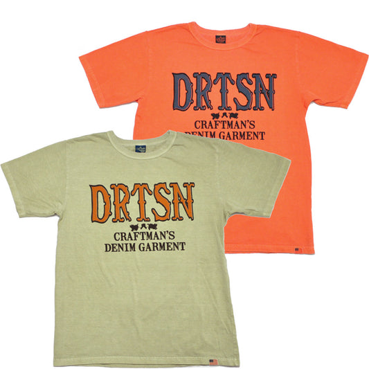 ダルチザン STUDIO D'ARTISAN Tシャツ ピグメント加工プリントTシャツ 8207B