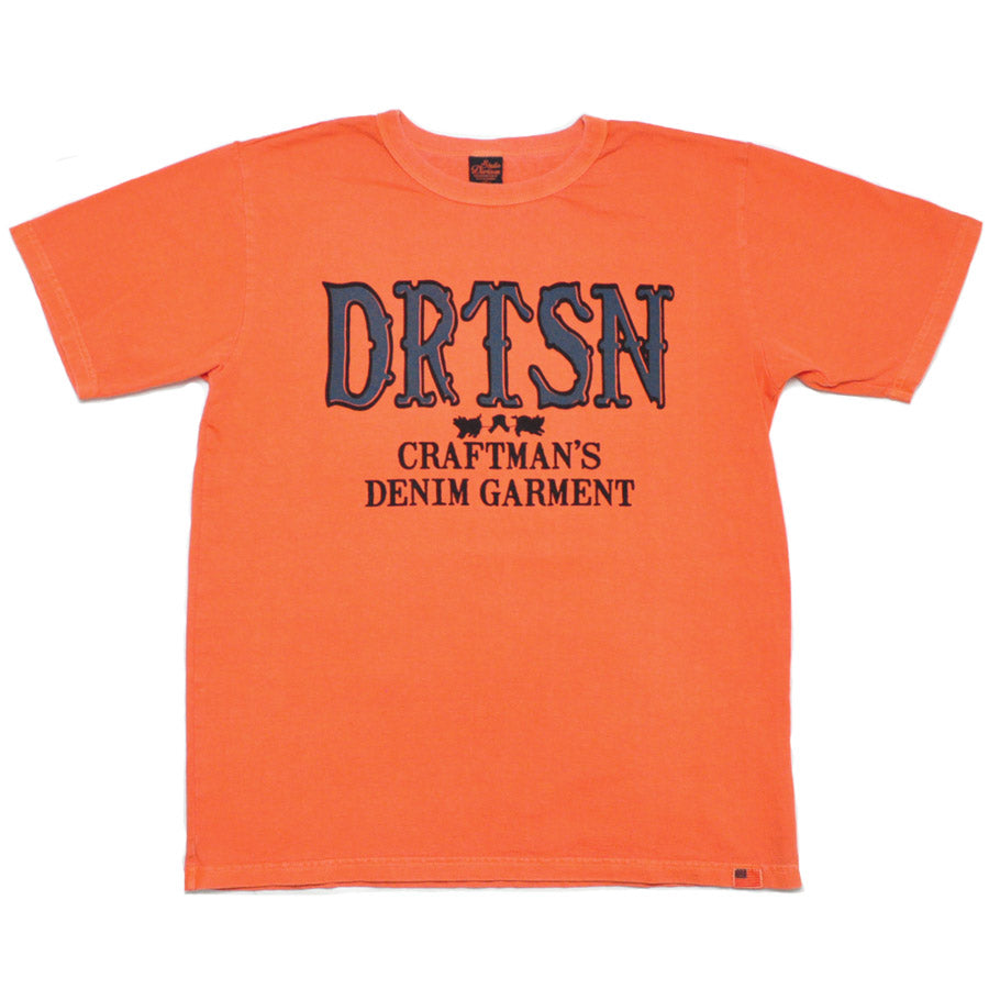 ダルチザン STUDIO D'ARTISAN Tシャツ ピグメント加工プリントTシャツ 8207B