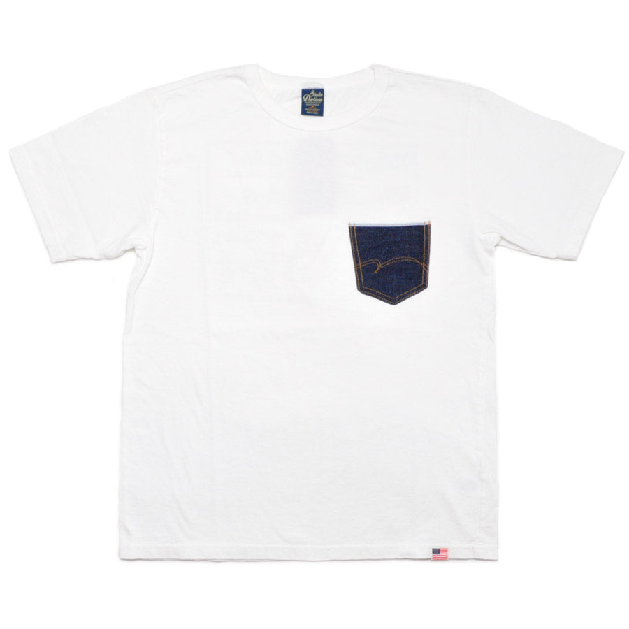 ダルチザン STUDIO D'ARTISAN Tシャツ デニムポケットプリントTシャツ 8214A