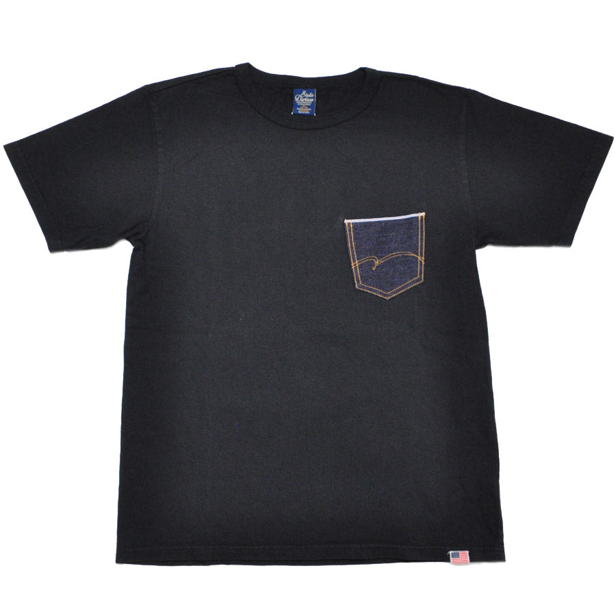 ダルチザン STUDIO D'ARTISAN Tシャツ デニムポケットプリントTシャツ 8214A