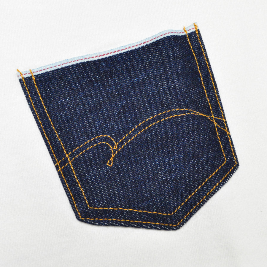 ダルチザン STUDIO D'ARTISAN Tシャツ デニムポケットプリントTシャツ 8214A