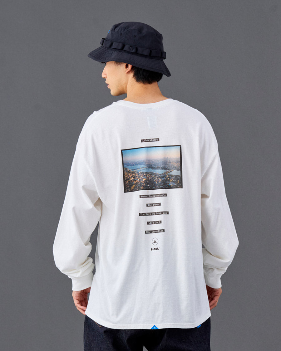 Liberaiders リベレイダース Tシャツ ロンT MAW PHOTO L/S TEE 長袖Tシャツ
