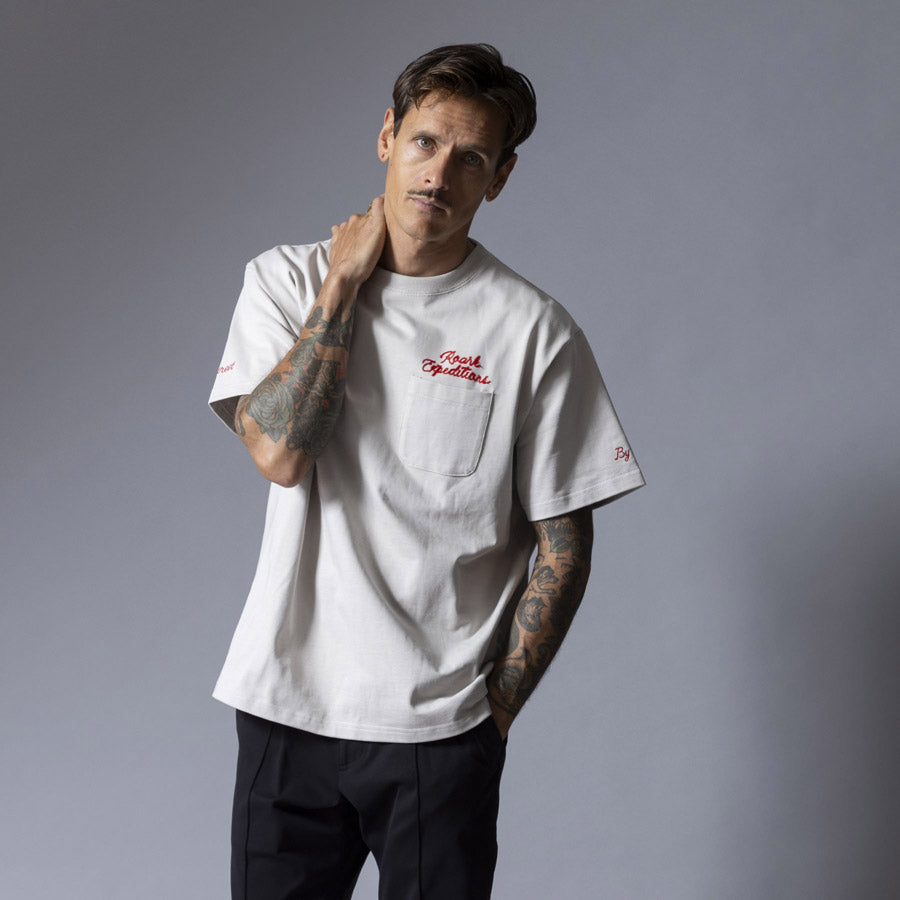 ROARK ロアーク Tシャツ "EXPEDITIONS" 14oz H/W TEE RTJHW1201