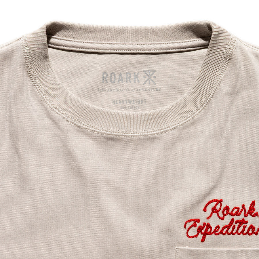 ROARK ロアーク Tシャツ "EXPEDITIONS" 14oz H/W TEE RTJHW1201