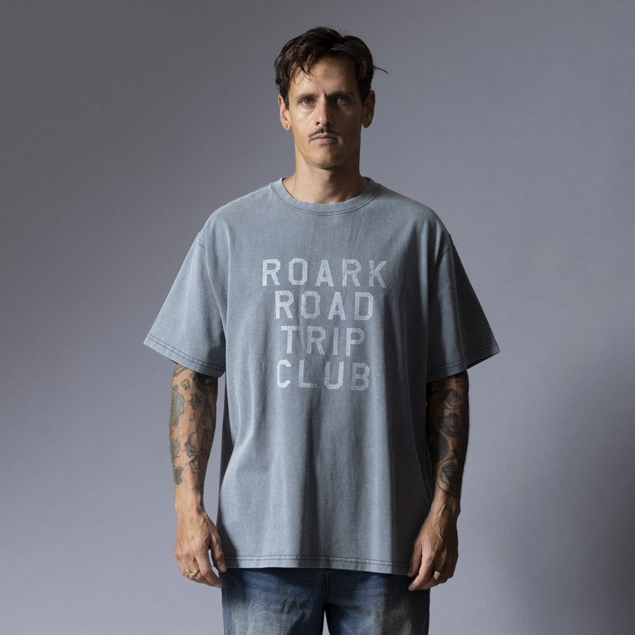 ROARK ロアーク Tシャツ "ROAD TRIP" WELL WORN TEE RTJM1200
