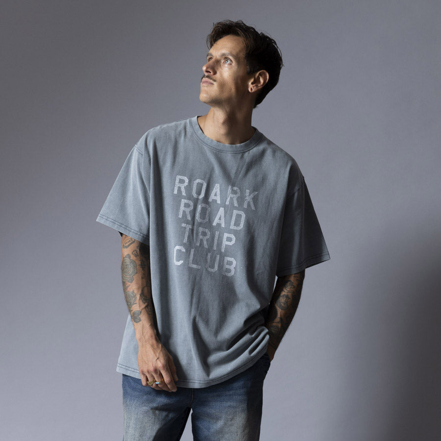 ROARK ロアーク Tシャツ "ROAD TRIP" WELL WORN TEE RTJM1200
