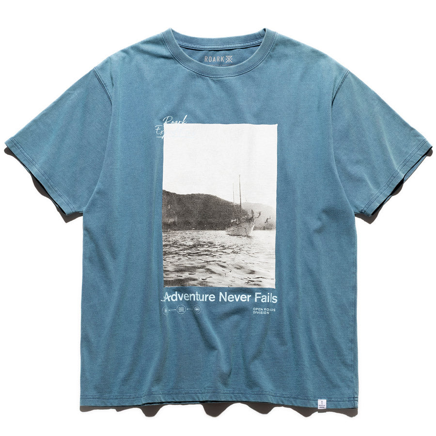 ROARK ロアーク Tシャツ "ANF PHOTO" WELL WORN TEE RTJM1202