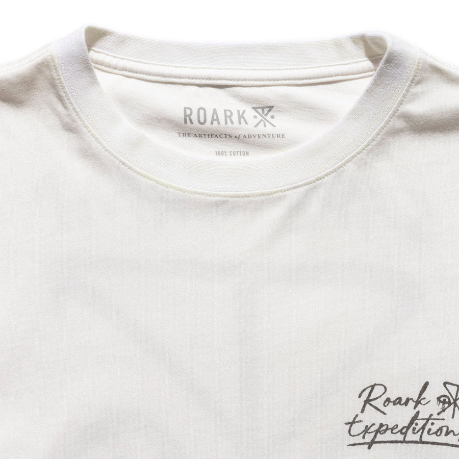 ROARK ロアーク Tシャツ "SAFECAMP" WELL WORN TEE RTJM1201