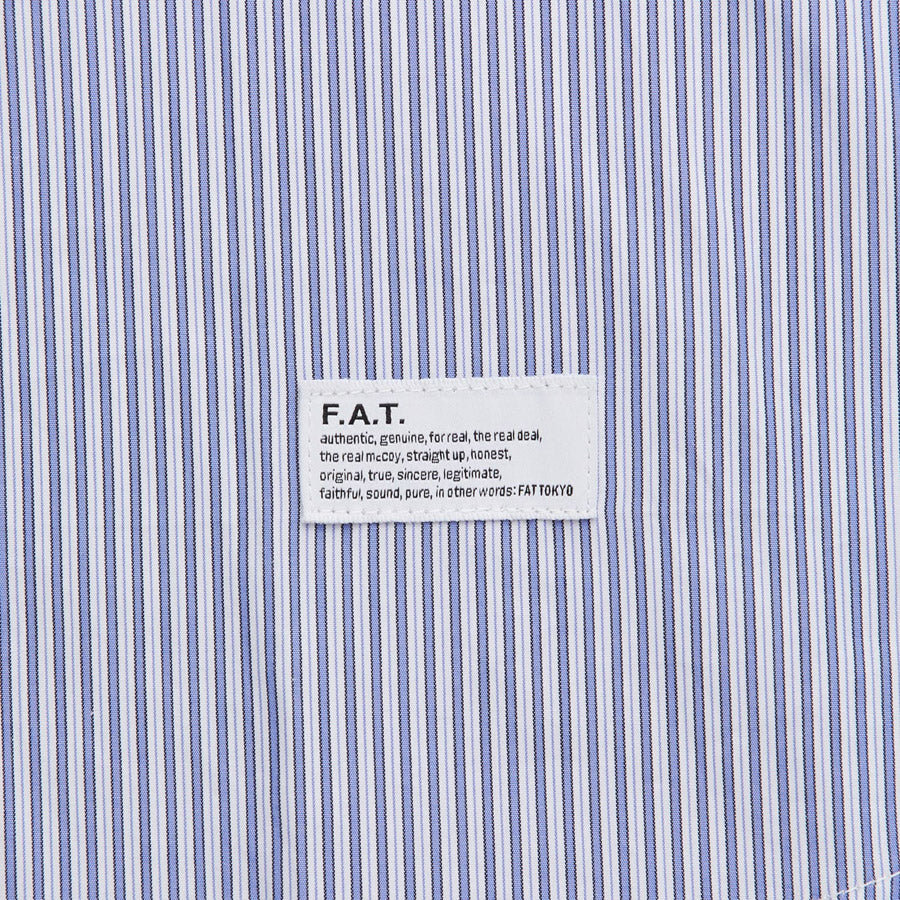 FAT エフエーティー シャツ GIGALINE F32610-SH10 ストライプシャツ