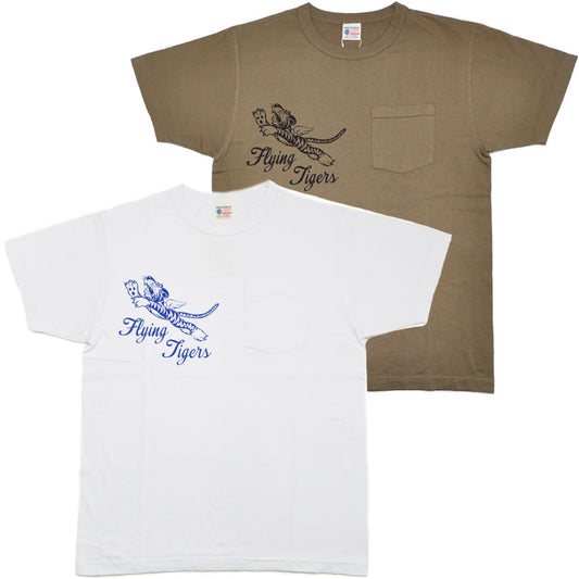 BUZZ RICKSON'S バズリクソンズ Tシャツ BR79709 S/S POCKET T-SHIRT FLYING TIGERS