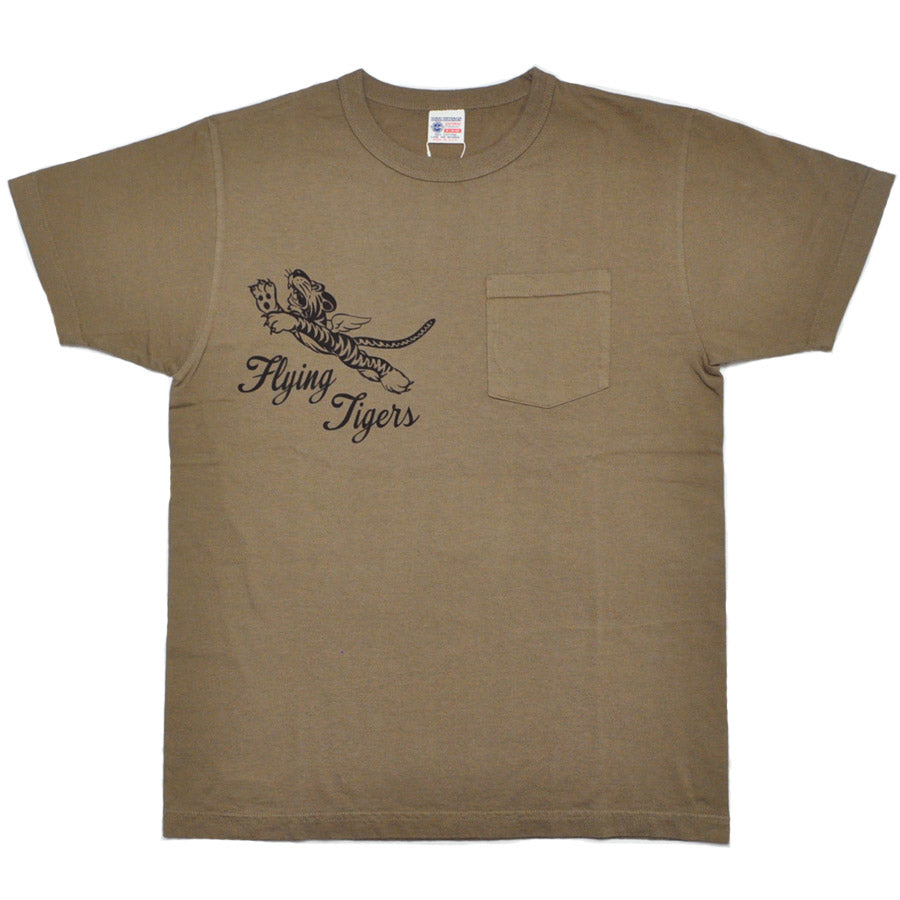 BUZZ RICKSON'S バズリクソンズ Tシャツ BR79709 S/S POCKET T-SHIRT FLYING TIGERS