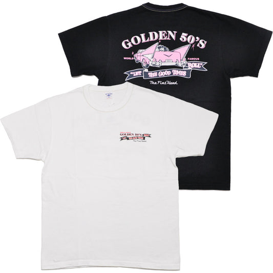 THE FLAT HEAD フラットヘッド Tシャツ 3本針の1本外し Tシャツ GOLDEN 50’S FN-THC-063