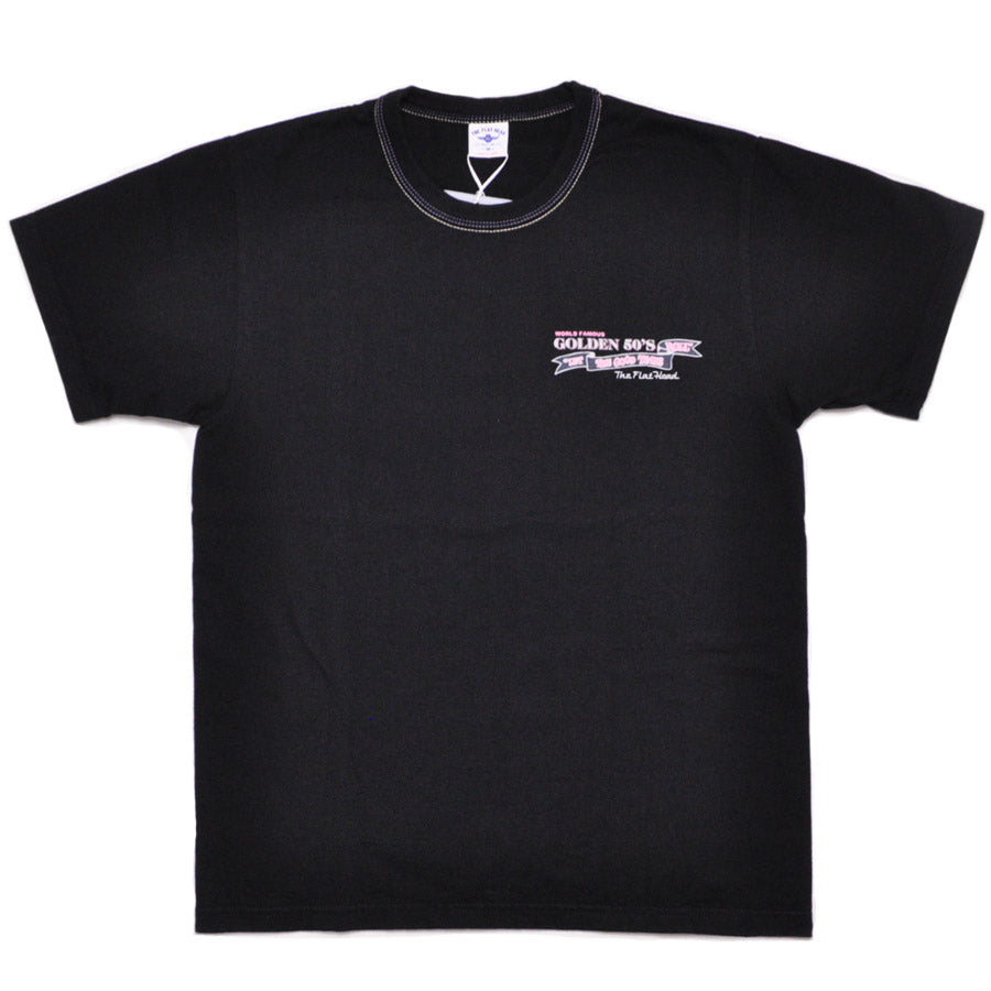 THE FLAT HEAD フラットヘッド Tシャツ 3本針の1本外し Tシャツ GOLDEN 50’S FN-THC-063