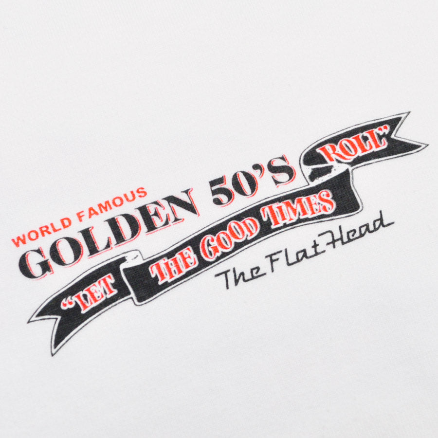 THE FLAT HEAD フラットヘッド Tシャツ 3本針の1本外し Tシャツ GOLDEN 50’S FN-THC-063