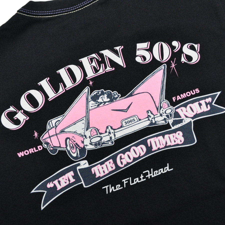 THE FLAT HEAD フラットヘッド Tシャツ 3本針の1本外し Tシャツ GOLDEN 50’S FN-THC-063