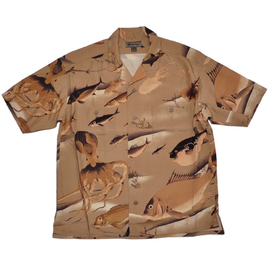 NIGEL CABOURN ナイジェルケーボン アロハシャツ 半袖シャツ ALOHA SHIRT GYOGUN 80520011005