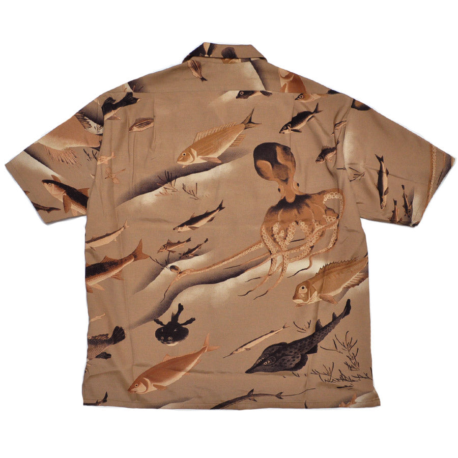 NIGEL CABOURN ナイジェルケーボン アロハシャツ 半袖シャツ ALOHA SHIRT GYOGUN 80520011005