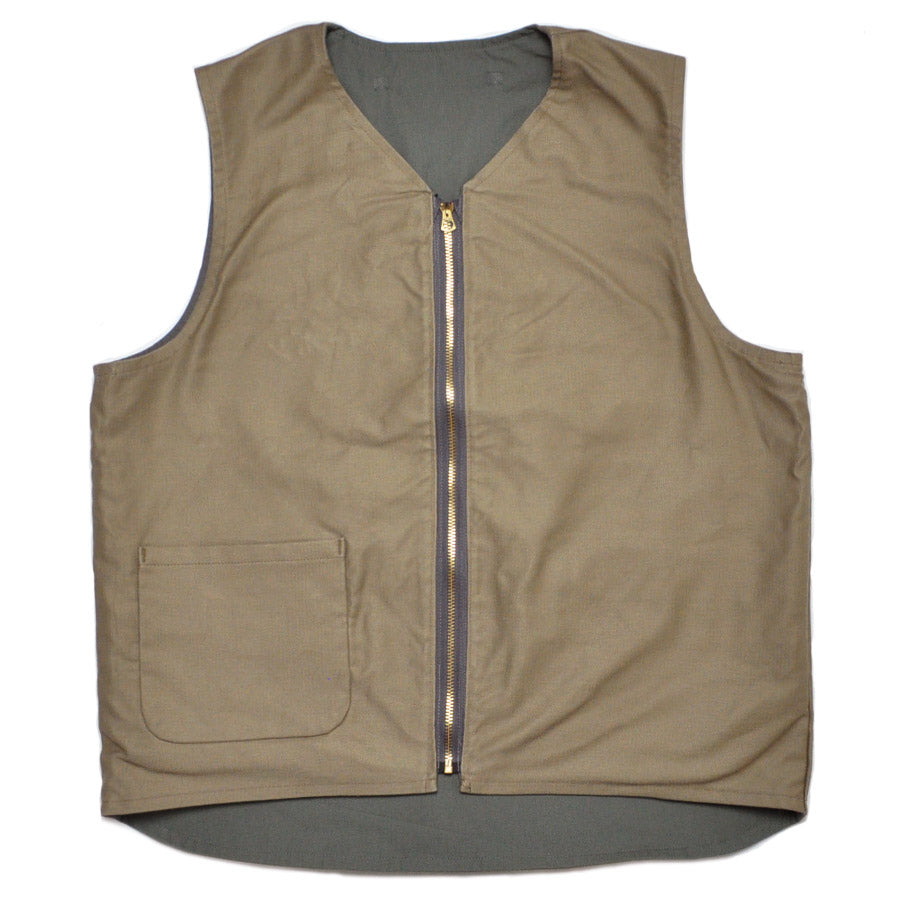 NIGEL CABOURN ナイジェルケーボン ベスト SOUVENIR VEST REVERSIBLE C/N WEATHER 80520070006