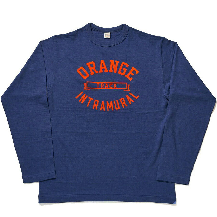 ウエアハウス WAREHOUSE Tシャツ Lot 5906 長袖クルーネックT ORANGE ロンT メンズ アメカジ