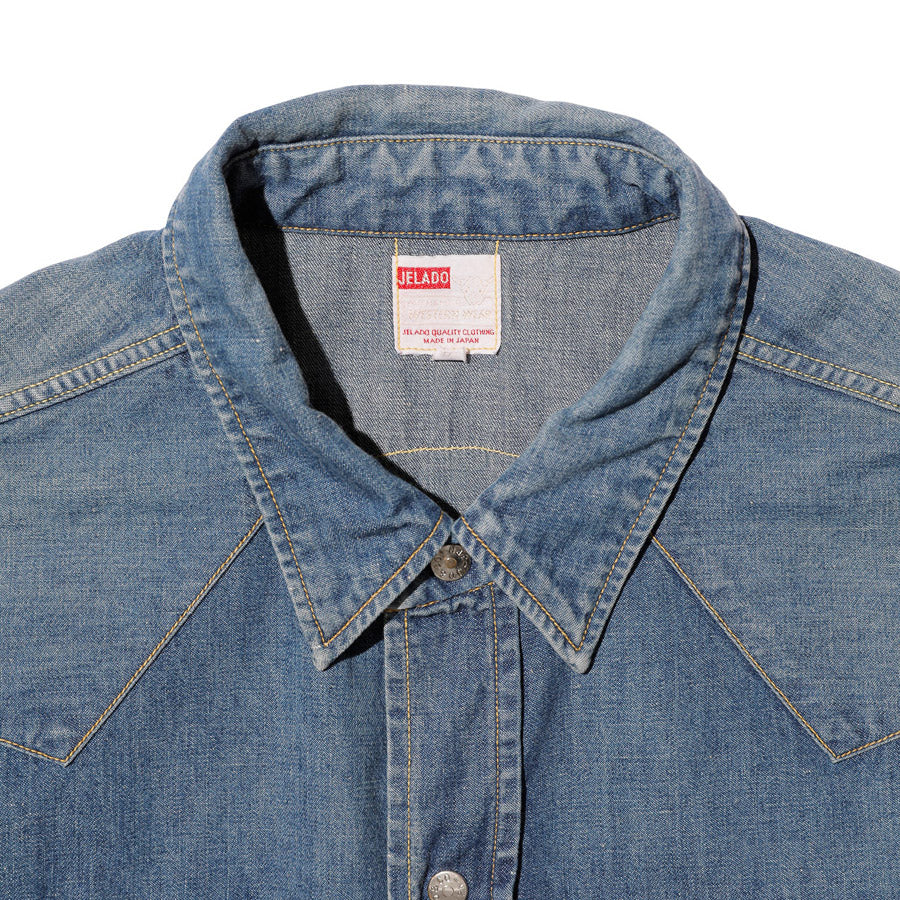 JELADO ジェラード シャツ Faded Denim Vaquero Shirt JP21128 デニムシャツ