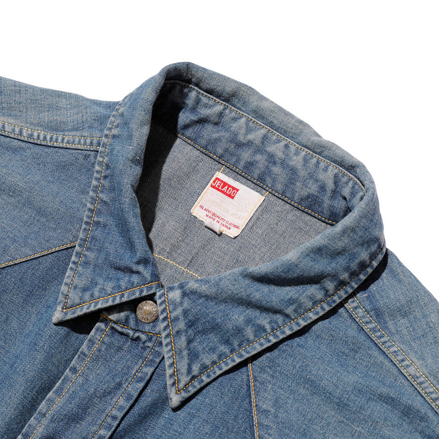 JELADO ジェラード シャツ Faded Denim Vaquero Shirt JP21128 デニムシャツ