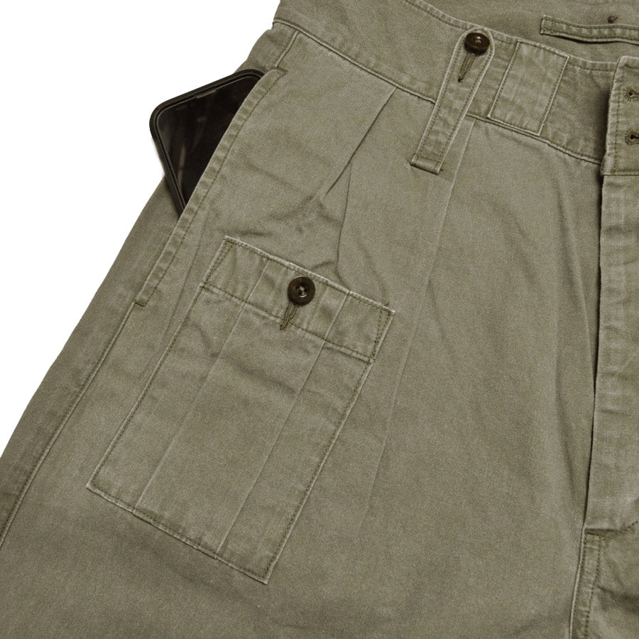 NIGEL CABOURN ナイジェルケーボン パンツ ブリティッシュアーミーパンツ - ピグメントダイ BRITISH ARMY PANT - PIGMENT DYE 80520050033
