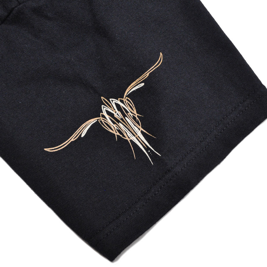 THE FLAT HEAD フラットヘッド Tシャツ 3本針の1本外し Tシャツ PINSTRIPE FN-THC-065