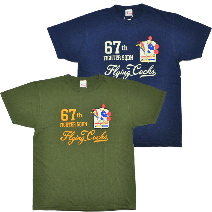 BUZZ RICKSON'S バズリクソンズ Tシャツ BR79704 S/S POCKET T-SHIRT 67th FTR. SQ.