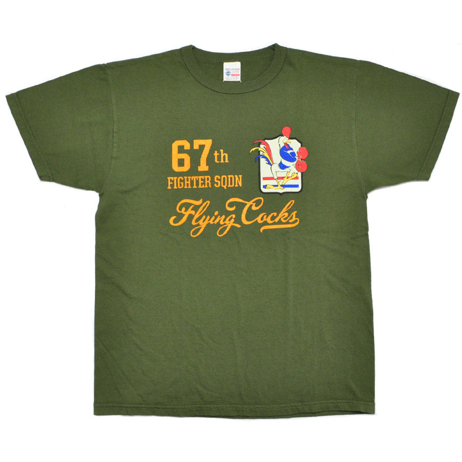 BUZZ RICKSON'S バズリクソンズ Tシャツ BR79704 S/S POCKET T-SHIRT 67th FTR. SQ.