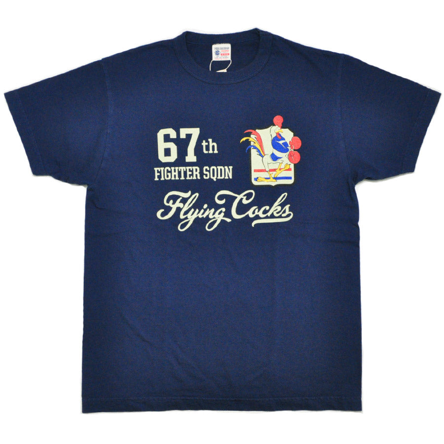 BUZZ RICKSON'S バズリクソンズ Tシャツ BR79704 S/S POCKET T-SHIRT 67th FTR. SQ.