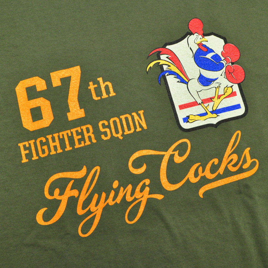 BUZZ RICKSON'S バズリクソンズ Tシャツ BR79704 S/S POCKET T-SHIRT 67th FTR. SQ.