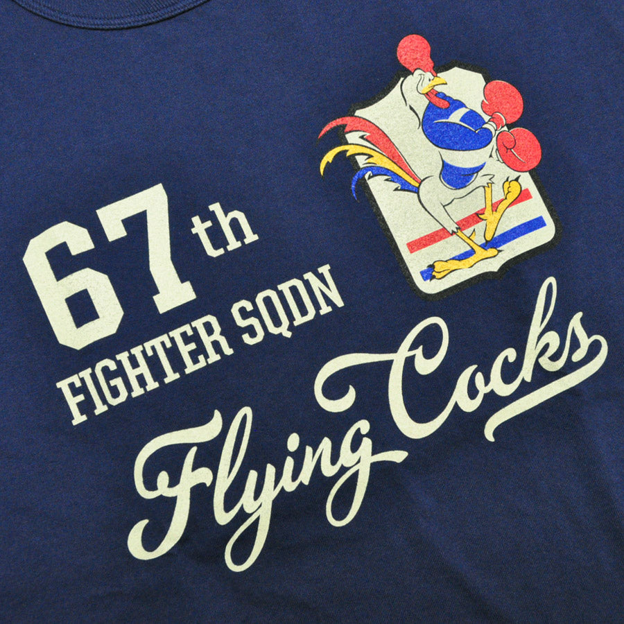 BUZZ RICKSON'S バズリクソンズ Tシャツ BR79704 S/S POCKET T-SHIRT 67th FTR. SQ.
