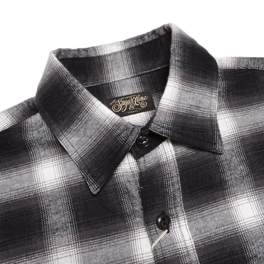 シュガーケーン SUGAR CANE シャツ SC29723 COTTON OMBRE CHECK L/S WORK SHIRT