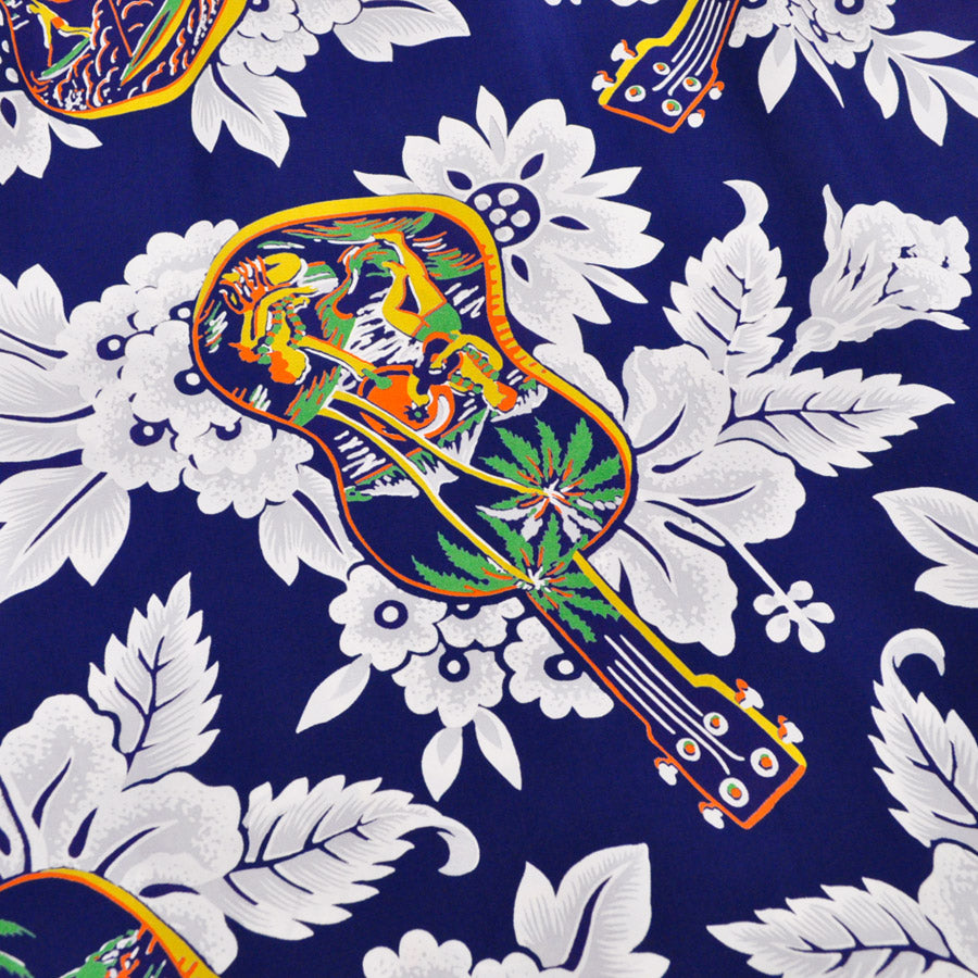 SUN SURF サンサーフ アロハシャツ SS29603 L/S RAYON HAWAIIAN SHIRT "UKULELE MELODY"
