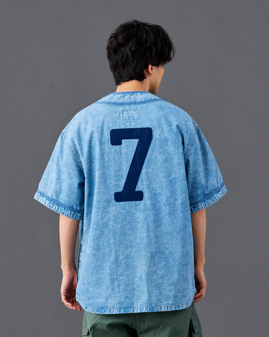 Liberaiders リベレイダース シャツ CHAMBRAY BASEBALL SHIRT 732012601 ベースボールシャツ