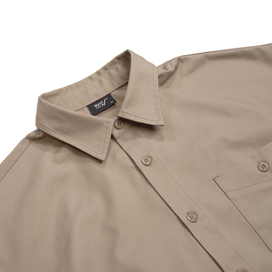 ROOT CO. ルートコー シャツ PLAY TC TWILL UTILITY Long Sleeve Button Shirts PTULB-455 ユーティリティーシャツ