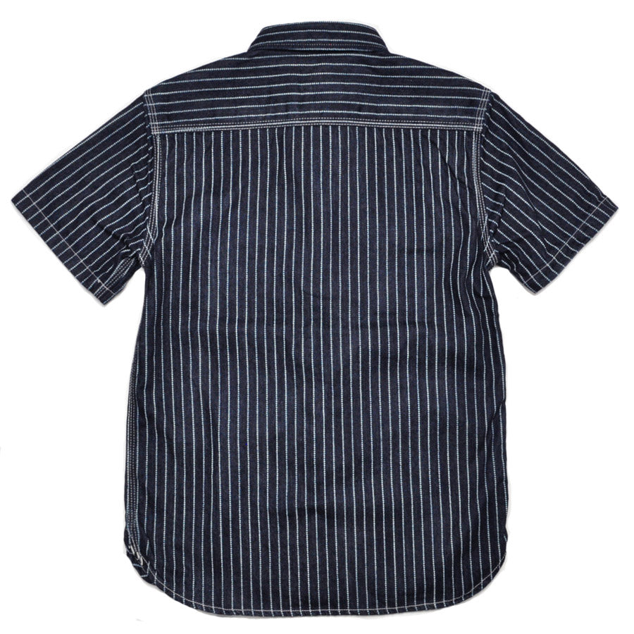 THE FLAT HEAD フラットヘッド シャツ 10oz デニム ウォバッシュ 半袖ワークシャツ FN-SDK-702S