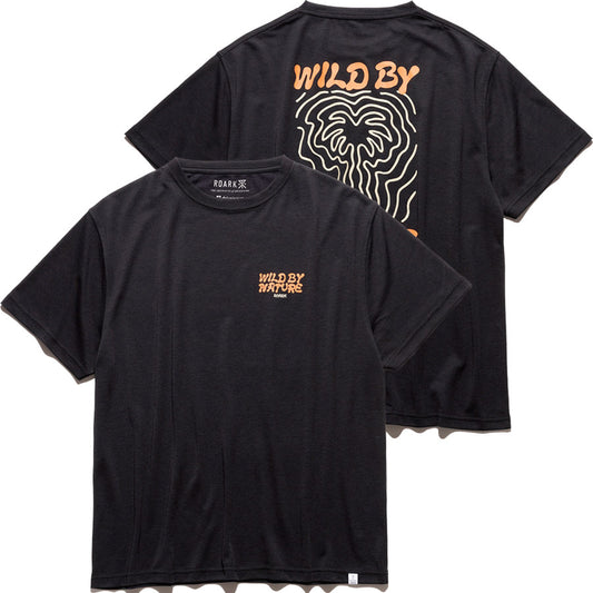 ROARK ロアーク Tシャツ "WILD BY NATURE" DriRelease TEE RTJDR1201