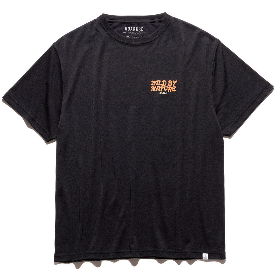 ROARK ロアーク Tシャツ "WILD BY NATURE" DriRelease TEE RTJDR1201