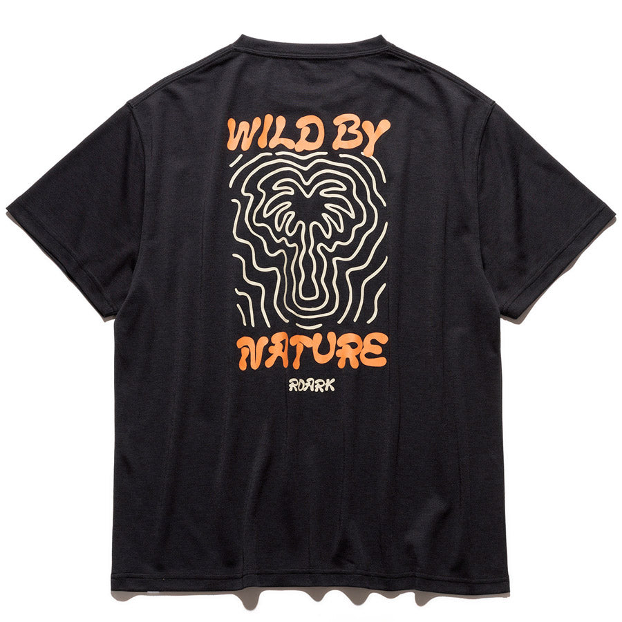 ROARK ロアーク Tシャツ "WILD BY NATURE" DriRelease TEE RTJDR1201